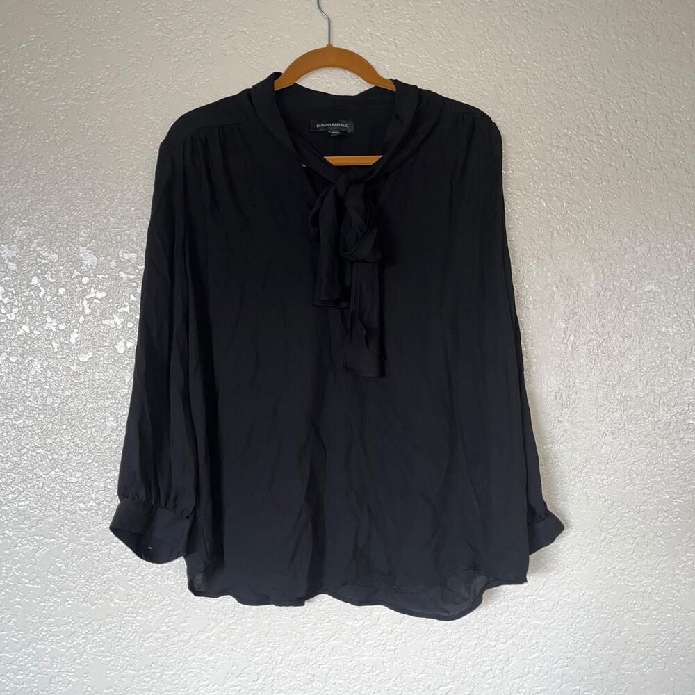 Banana-republic Women's Black Blouse